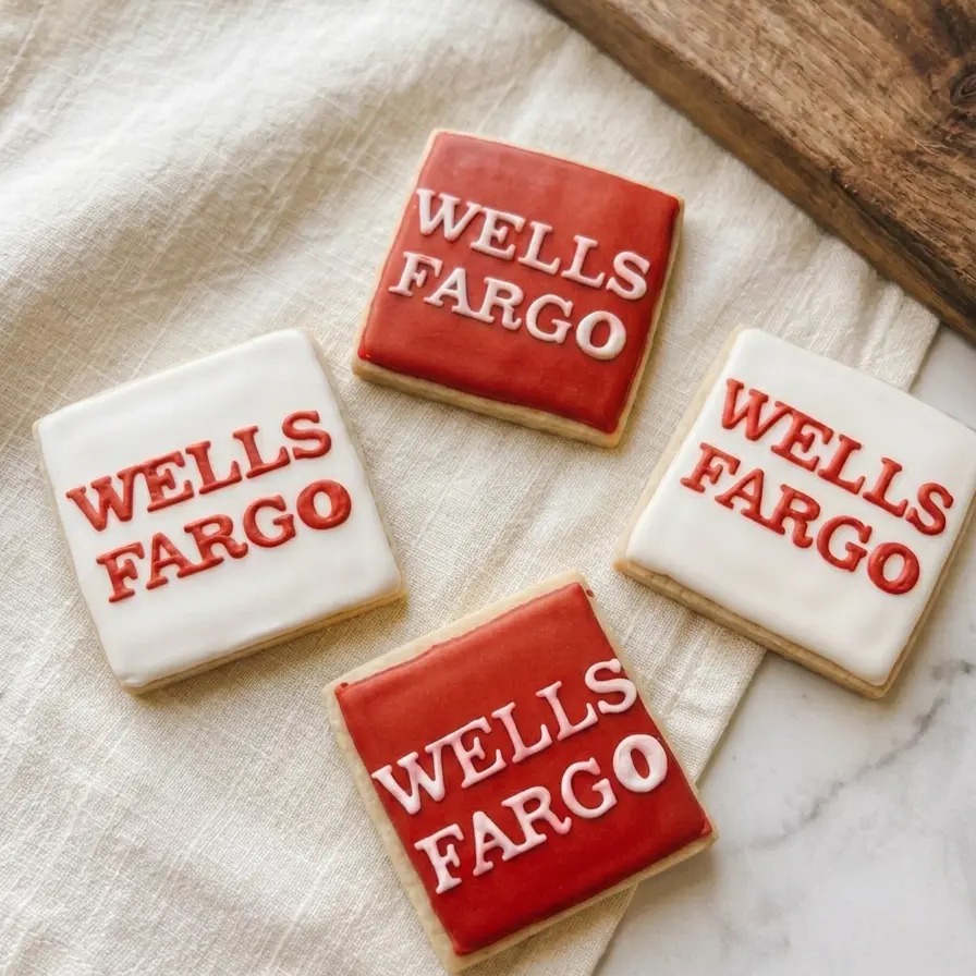Corporate branded sugar cookies