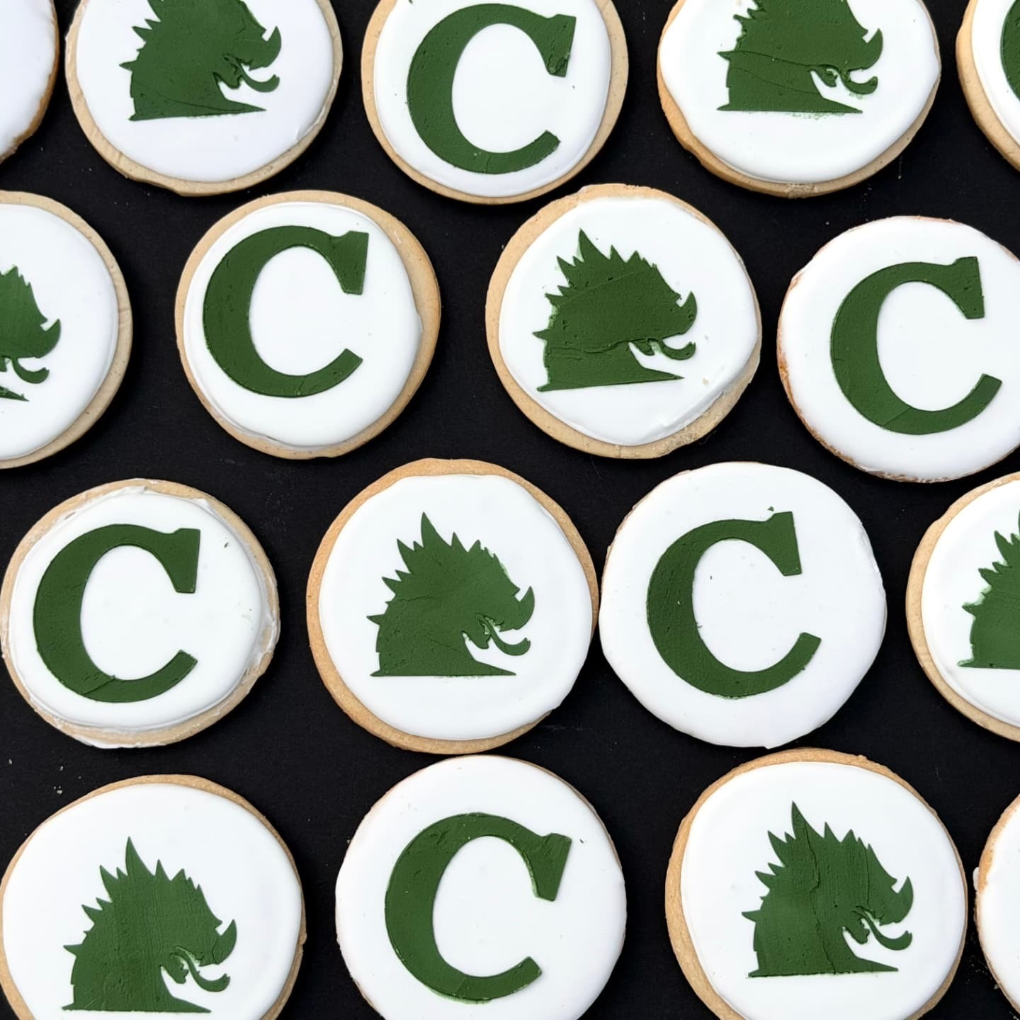 Custom logo sugar cookies