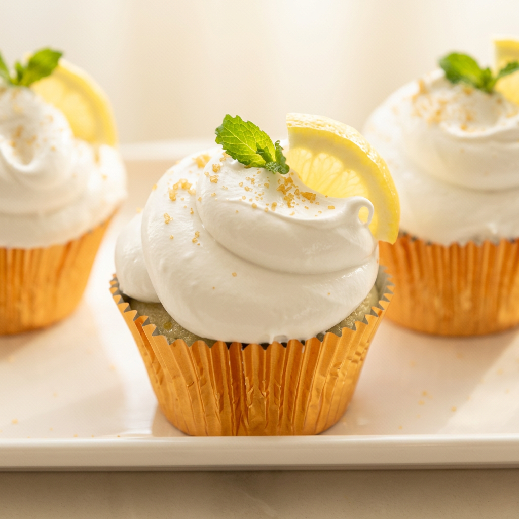 Lemon Meringue Cupcakes
