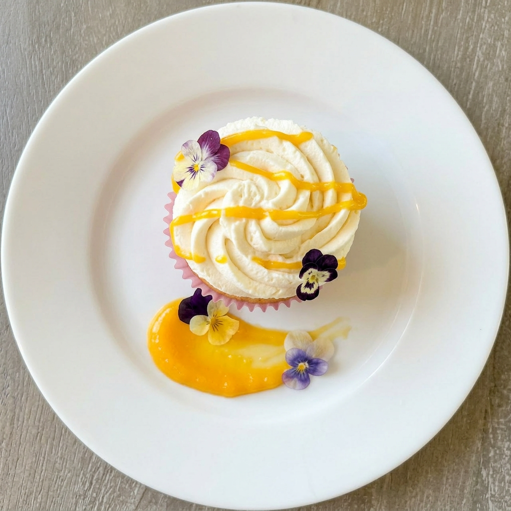 Mango Coconut Creamsicle Cupcakes